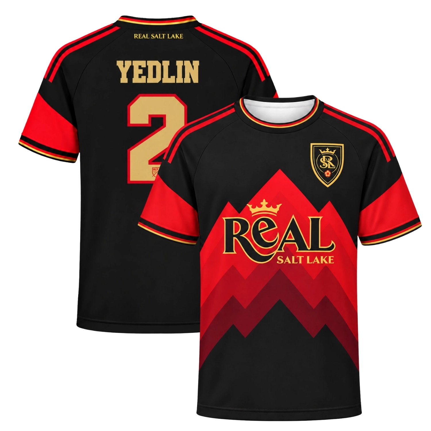 DeAndre Yedlin Real Salt Lake Jersey Strong Black Red