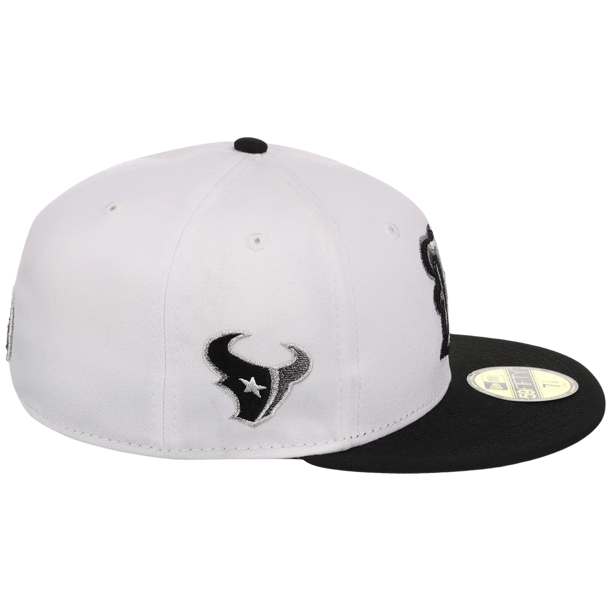 Houston Texans Houston Crown the City 'H Star' New Era 59FIFTY (White/Black) detail view