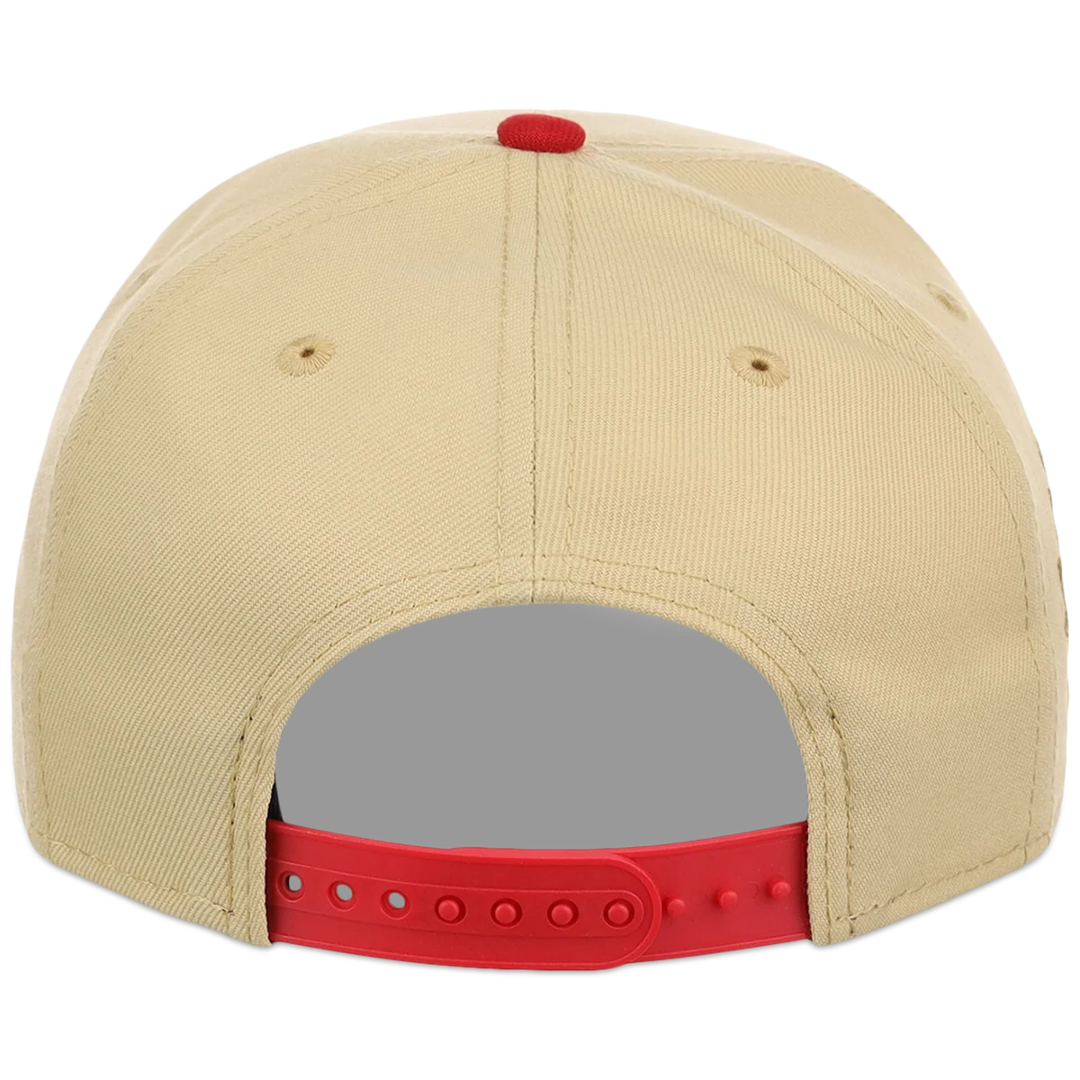 Toronto Blue Jays Toronto Crown the City - Flag Fill New Era 9FORTY (Gold/Red) detail view