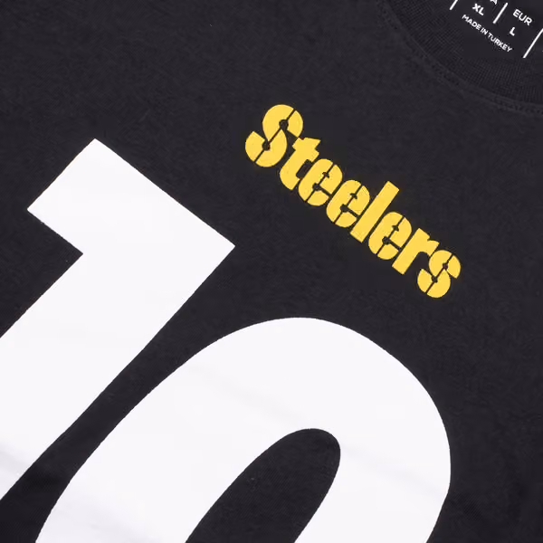JuJu Smith-Schuster #19 Pittsburgh Steelers Fanatics Player NFL T-Shirt Black view 5