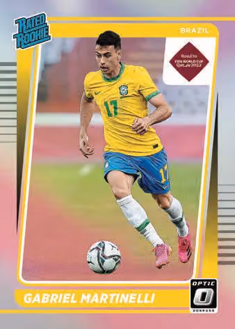 2021/22 Panini Donruss Soccer Road to Qatar Hobby Box view 2