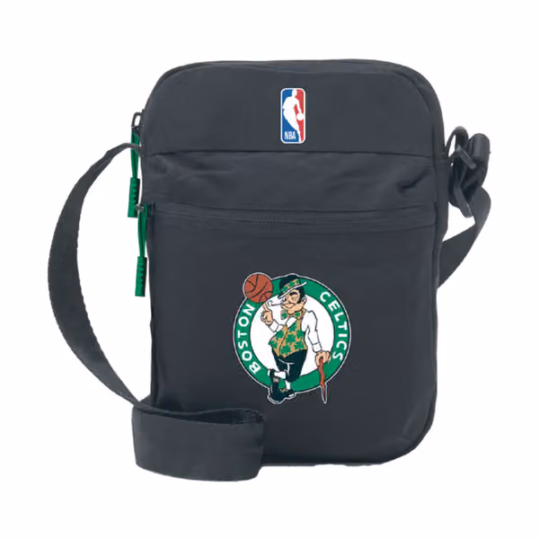 Boston Celtics NBA Side Bag Black view 1
