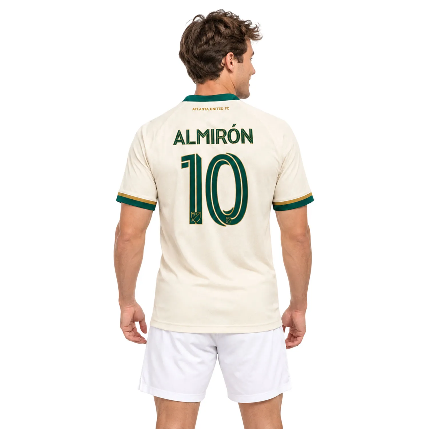Atlanta United Soccer Jersey Miguel Almiron Bold Fanwear