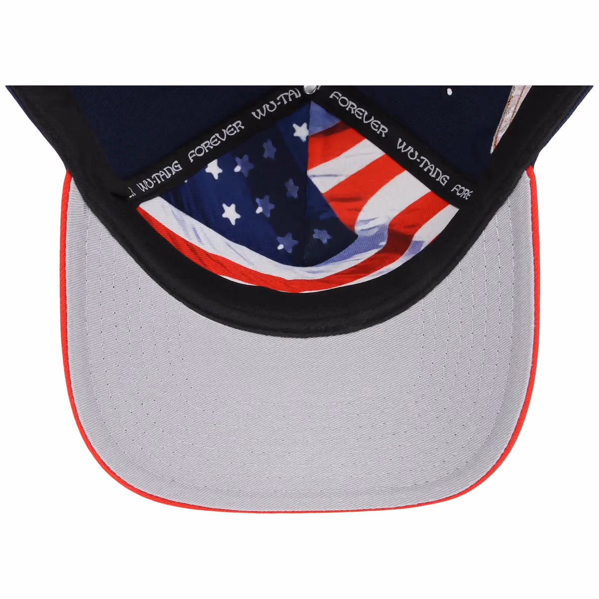 Wu Tang Americana A-Frame (Navy/Red) back view