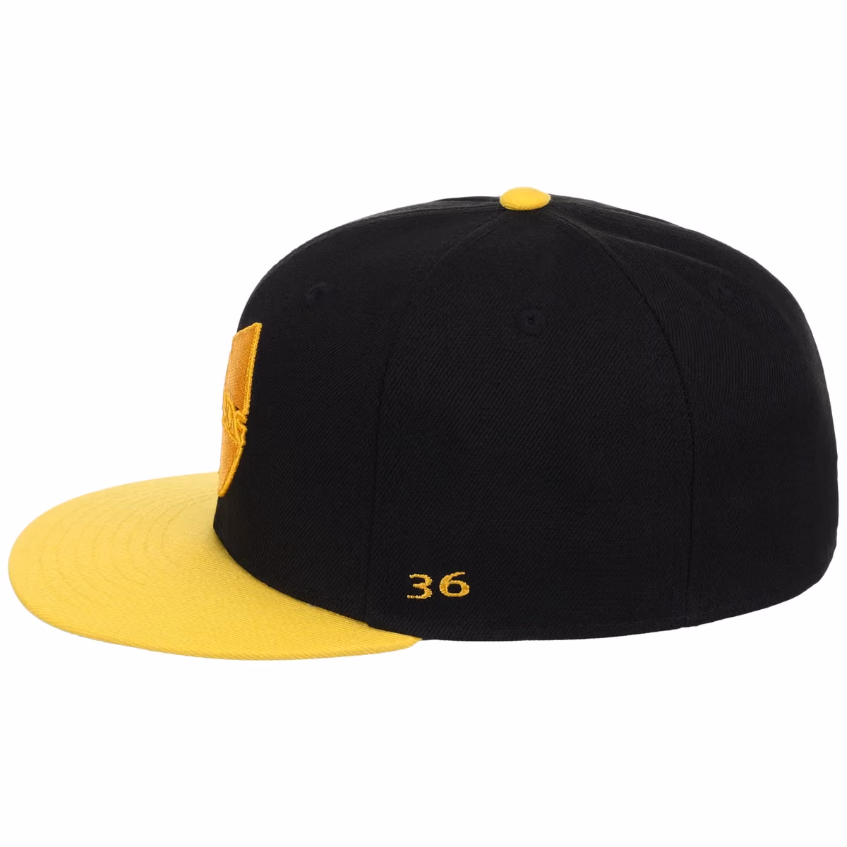 Logo Fitted - The Wu-Tang Season 1 Collection (Black/Yellow) detail view
