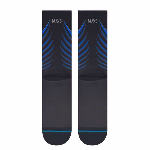 Dallas Mavericks 2025-26 NBA City Edition Crew Socks view 3