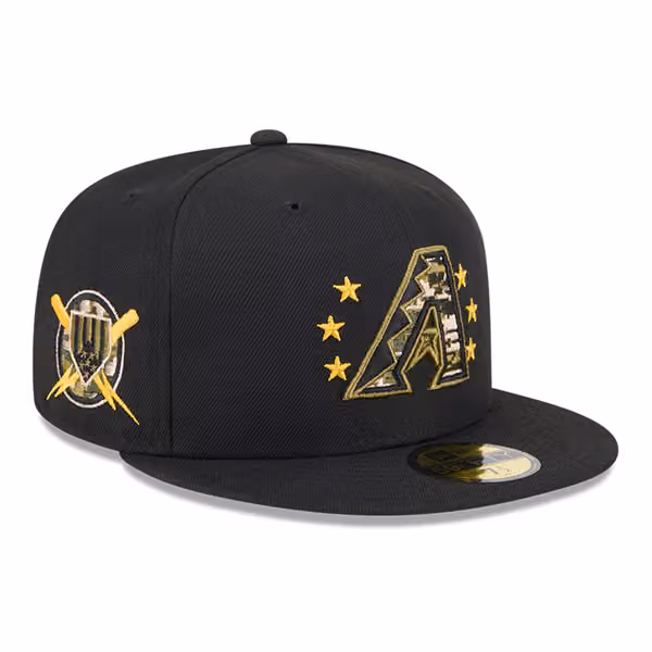 Arizona Diamondbacks 2024 MLB Authentic Armed Forces New Era 59FIFTY Fitted Cap product photo