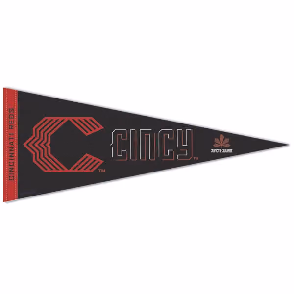Cincinnati Reds City Connect WinCraft Premium MLB Pennant view 1