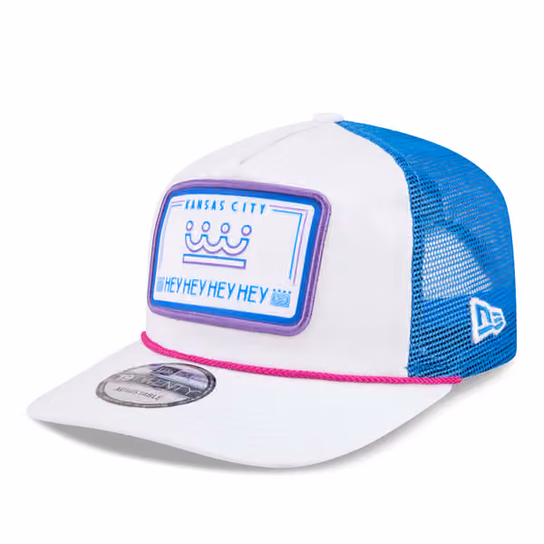 Kansas City Royals 2026 MLB City Connect 19TWENTY Fan Pack Adjustable Trucker Cap White product photo