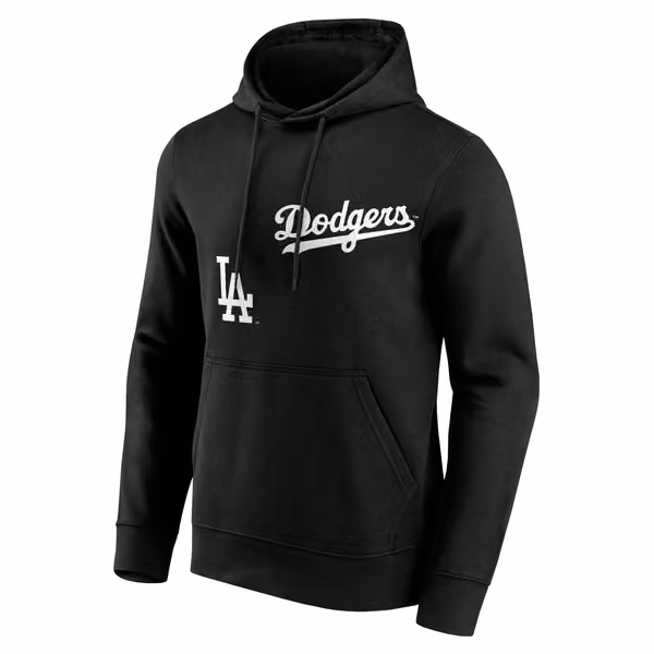 Los Angeles Dodgers 1981 World Series MLB Hoodie Black view 2