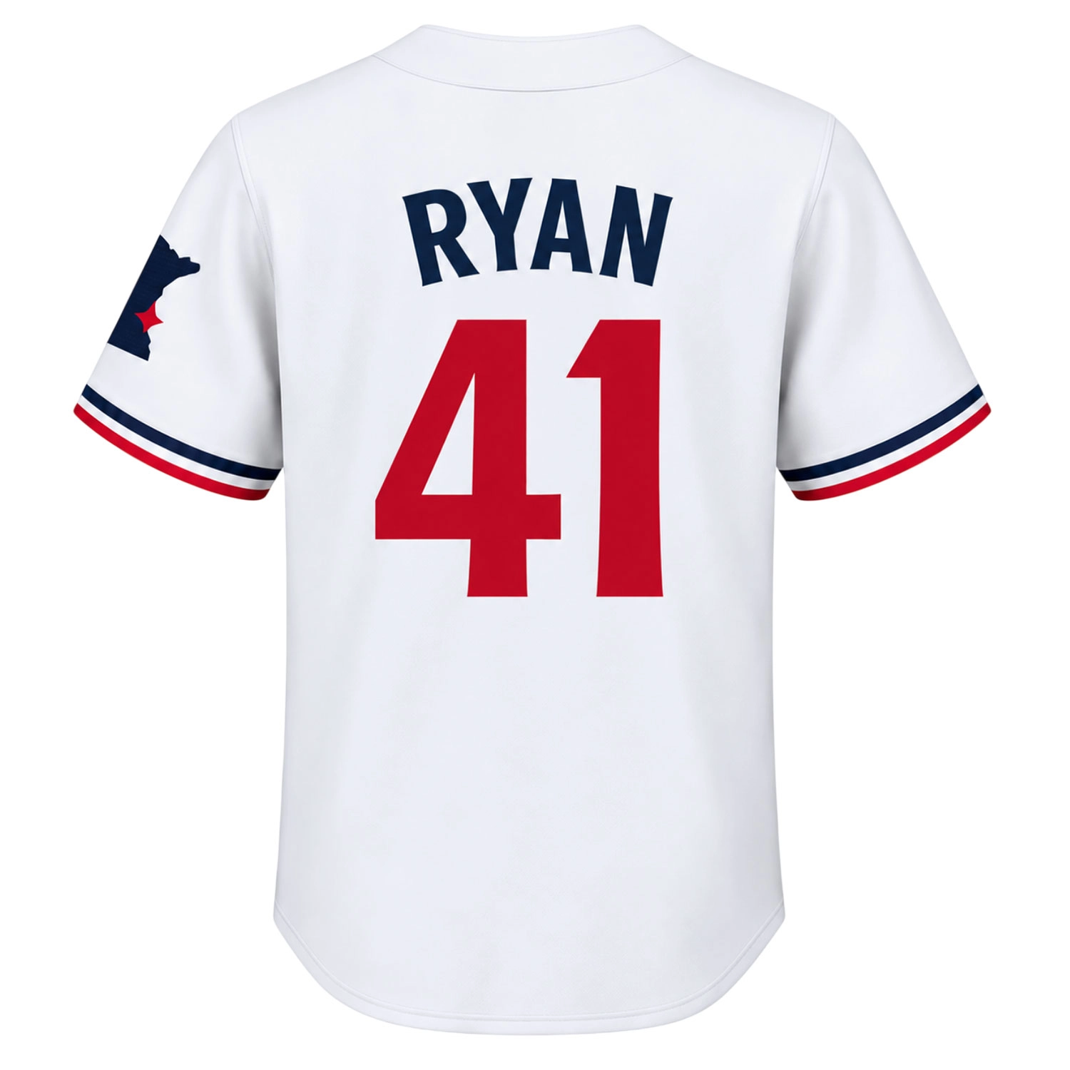 Joe Ryan Twins White Jersey Remarkable Home Style