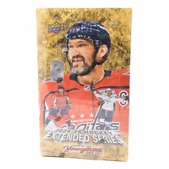 2024/25 Upper Deck Extended Series Hockey NHL Hobby Box view 1