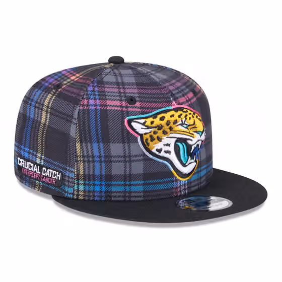 Jacksonville Jaguars 2024 NFL Crucial Catch New Era 9FIFTY Snapback Cap product photo