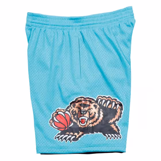 Vancouver Grizzlies 1996-97 Mitchell & Ness Swingman NBA Shorts view 4