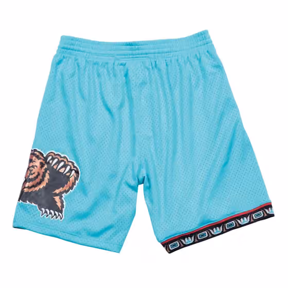 Vancouver Grizzlies 1996-97 Mitchell & Ness Swingman NBA Shorts view 2