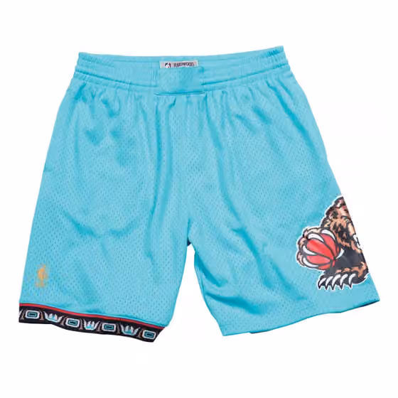 Vancouver Grizzlies 1996-97 Mitchell & Ness Swingman NBA Shorts view 1
