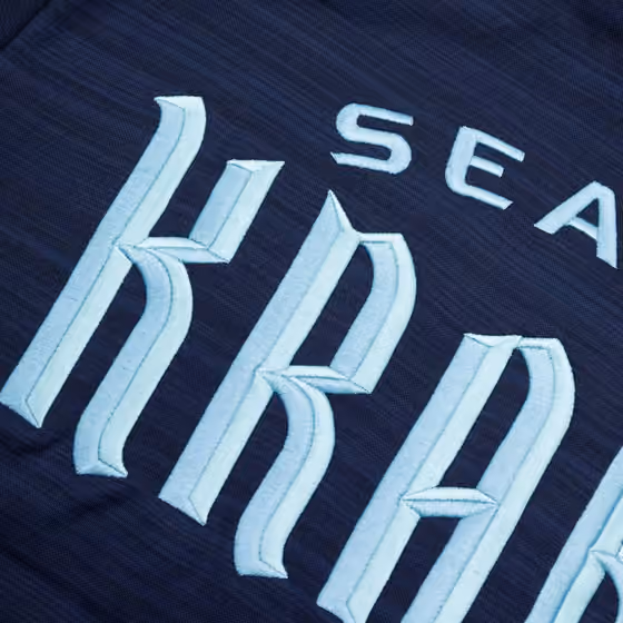 Seattle Kraken G-III Power Forward NHL Track Jacket Navy view 5