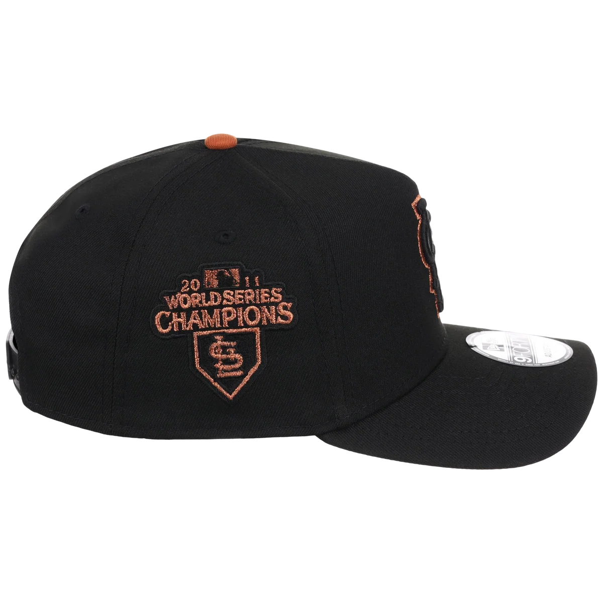 St. Louis Cardinals MLB Copper Pot New Era 9FORTY detail view