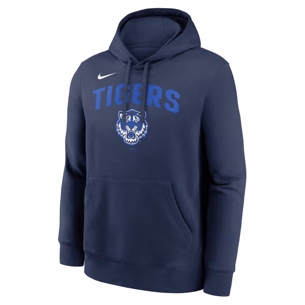 Detroit Tigers City Connect Club MLB Hoodie Navy view 1