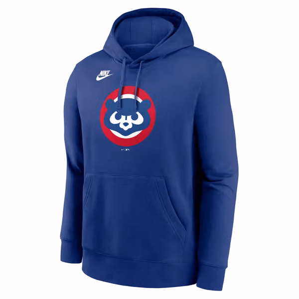 Chicago Cubs 1978 Cooperstown Club MLB Hoodie Blue view 1