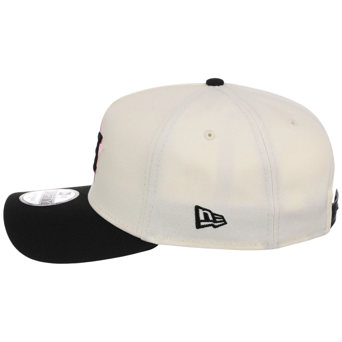 Houston Astros MLB Chrome Blinky New Era 9FORTY A-Frame detail view