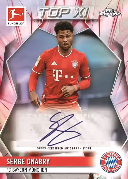 2020/21 Topps Chrome Bundesliga Soccer (Fussball) Hobby Box view 5