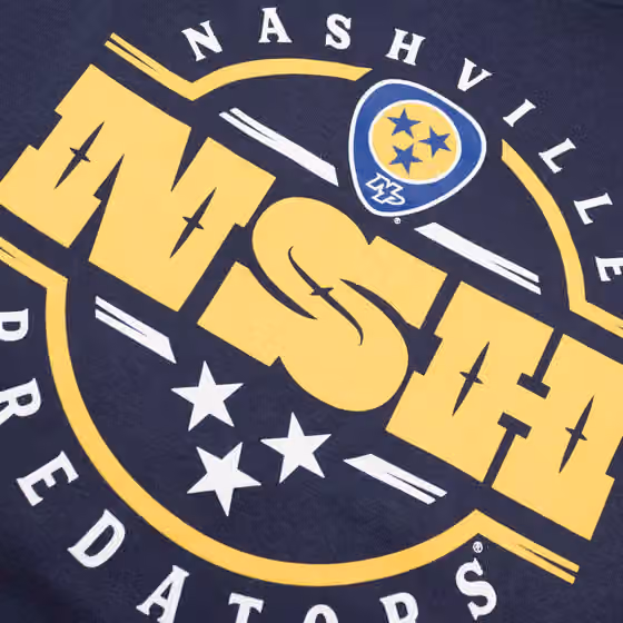 Nashville Predators Hometown Fanatics NHL Hoodie Navy view 3