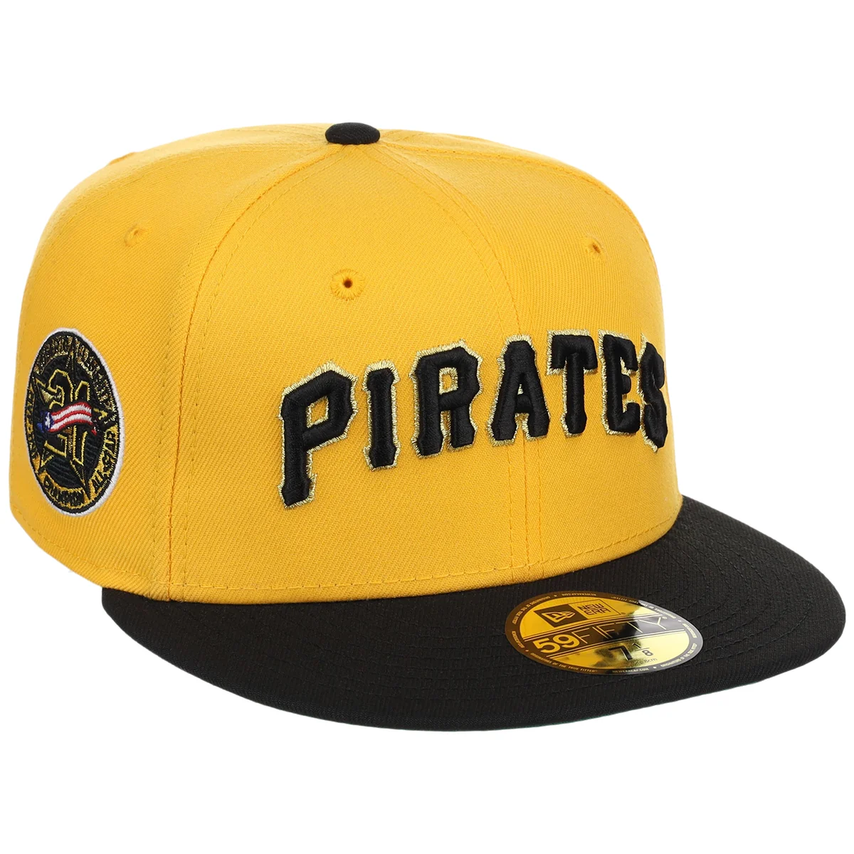 Pittsburgh Pirates San Juan Crown the City Yellow/Black front view