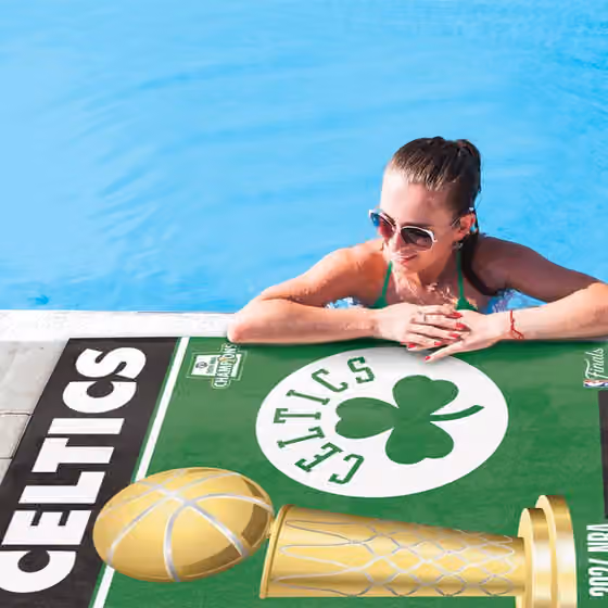 Boston Celtics 2024 NBA Champions WinCraft NBA Beach Towel view 2