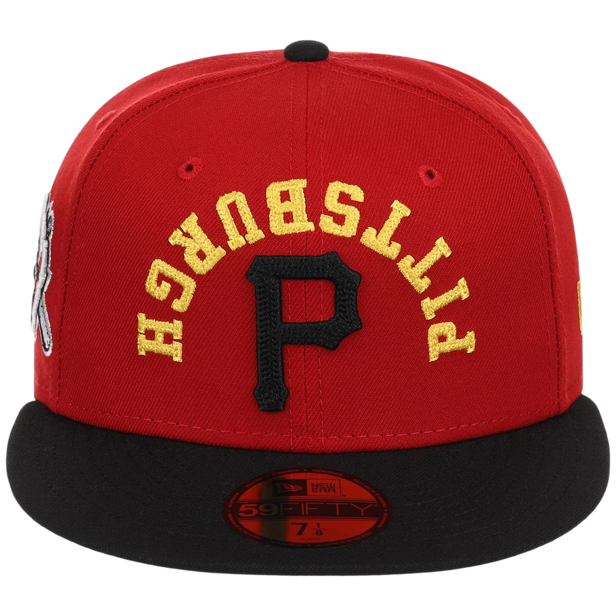 Pittsburgh Pirates MLB Flipmode 2.0 New Era 59FIFTY (Red/Black/Gray) detail view