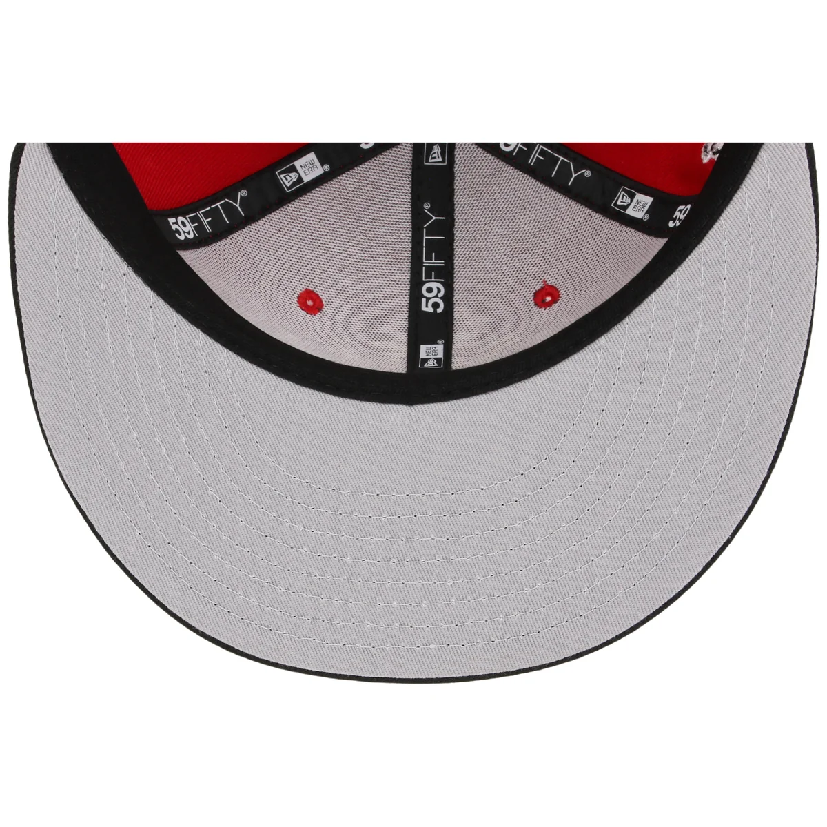 Pittsburgh Pirates MLB Flipmode 2.0 New Era 59FIFTY (Red/Black/Gray) back view