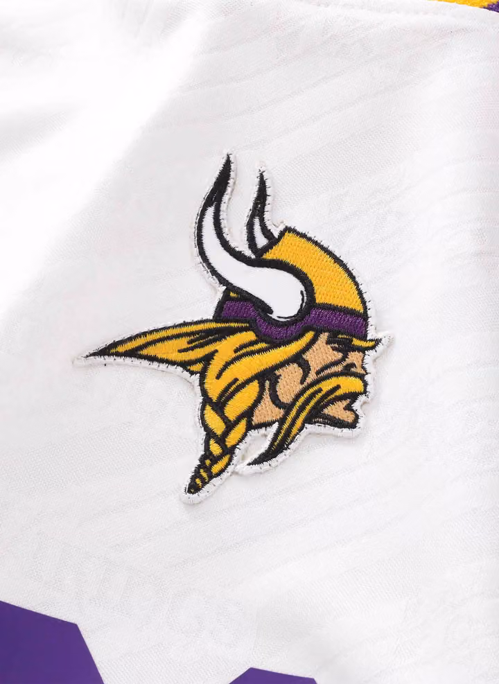 Minnesota Vikings 2026 Football x Football NFL Fan Jersey White view 3