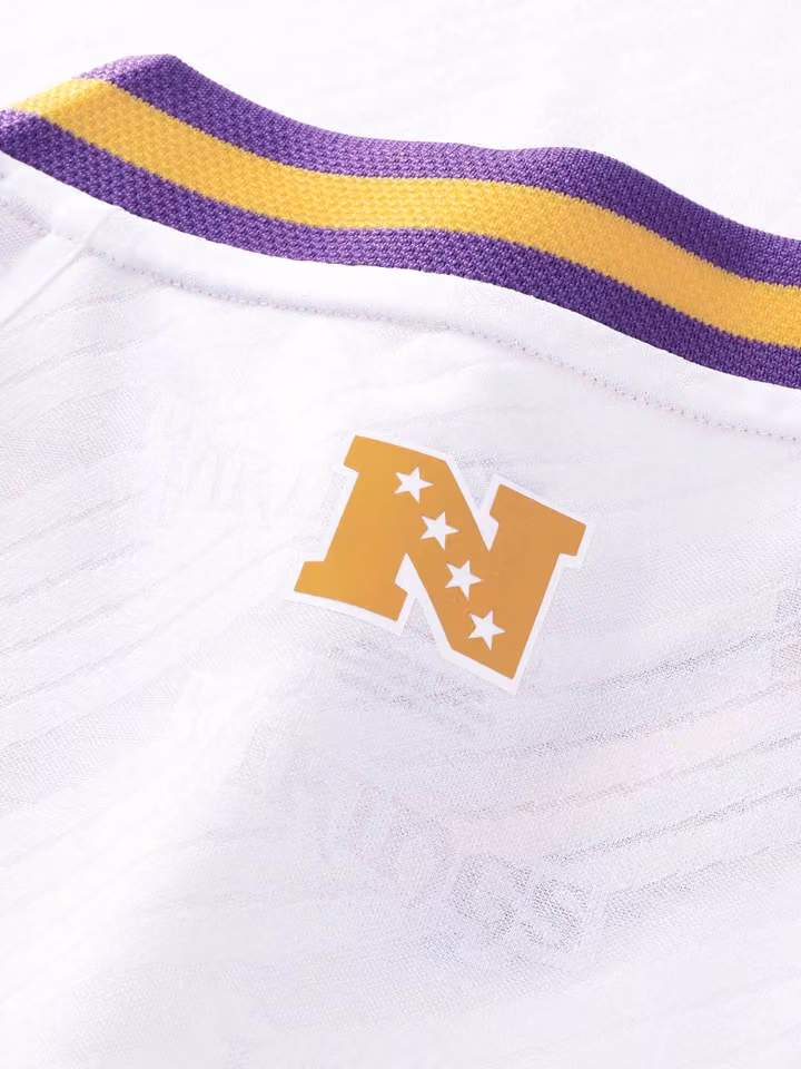Minnesota Vikings 2026 Football x Football NFL Fan Jersey White view 7
