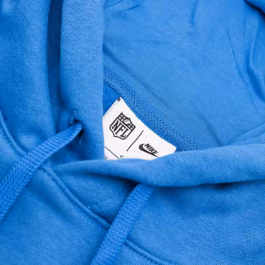Los Angeles Chargers 2023 NFL Sideline Nike Club Hoodie Blue view 6