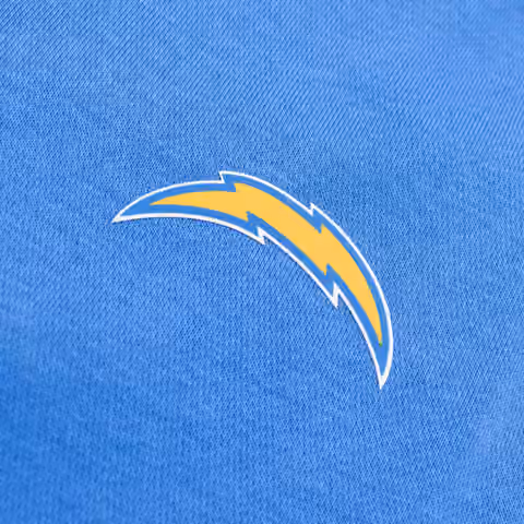 Los Angeles Chargers 2023 NFL Sideline Nike Club Hoodie Blue view 4