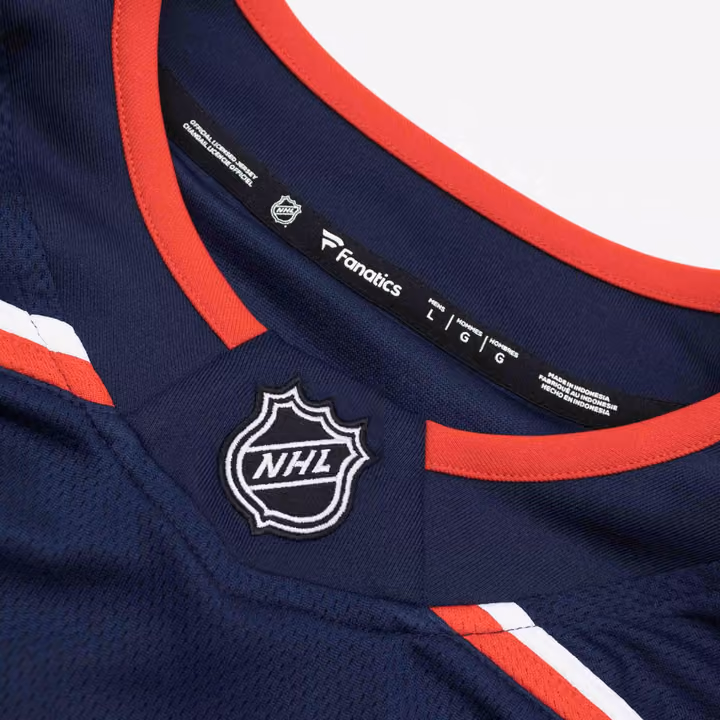 Columbus Blue Jackets Fanatics Breakaway NHL Jersey Home Navy view 4
