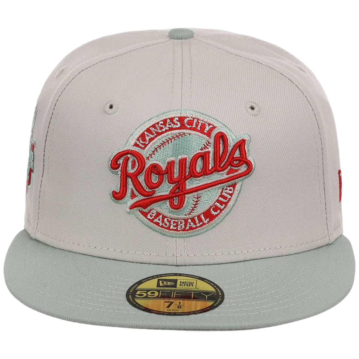 Kansas City Royals MLB Stone Widow New Era 59FIFTY detail view