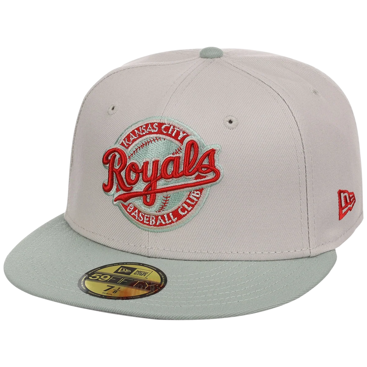 Kansas City Royals MLB Stone Widow New Era 59FIFTY detail view