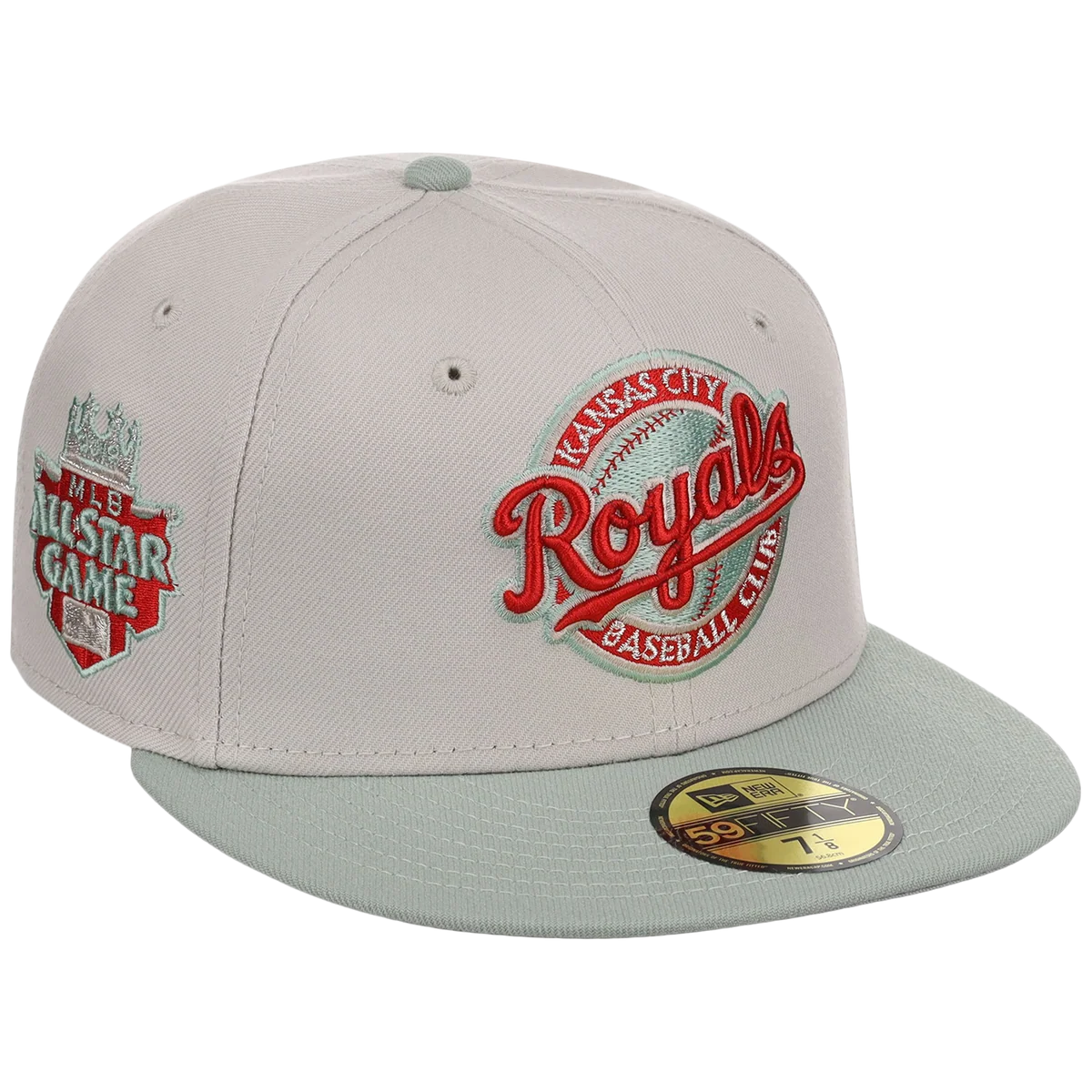 Kansas City Royals MLB Stone Widow New Era 59FIFTY front view