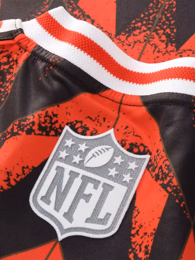 Cleveland Browns 2026 Football x Football NFL Fan Jersey Orange/Brown view 8