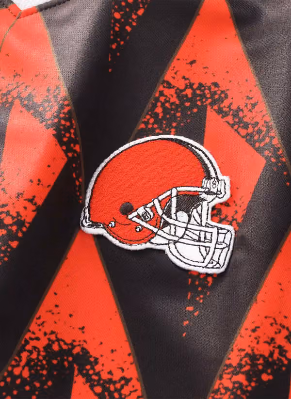 Cleveland Browns 2026 Football x Football NFL Fan Jersey Orange/Brown view 3