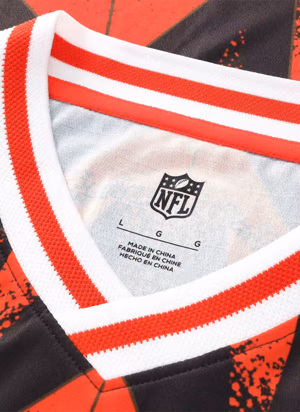Cleveland Browns 2026 Football x Football NFL Fan Jersey Orange/Brown view 4