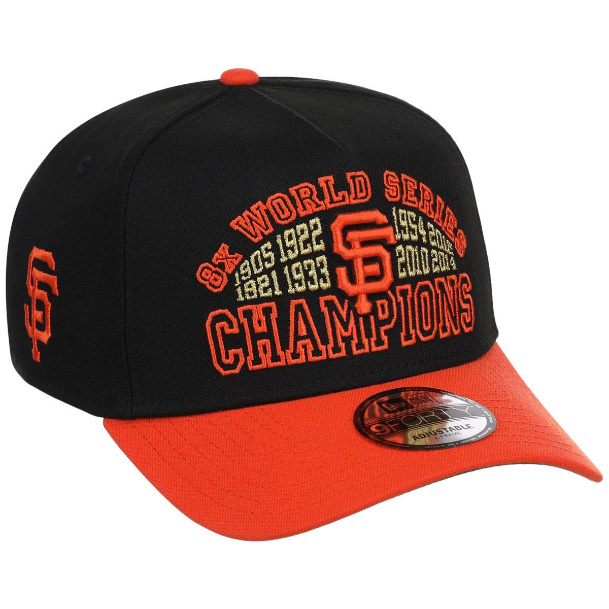 San Francisco Giants San Francisco Crown the City - Champs New Era 9FORTY AF front view