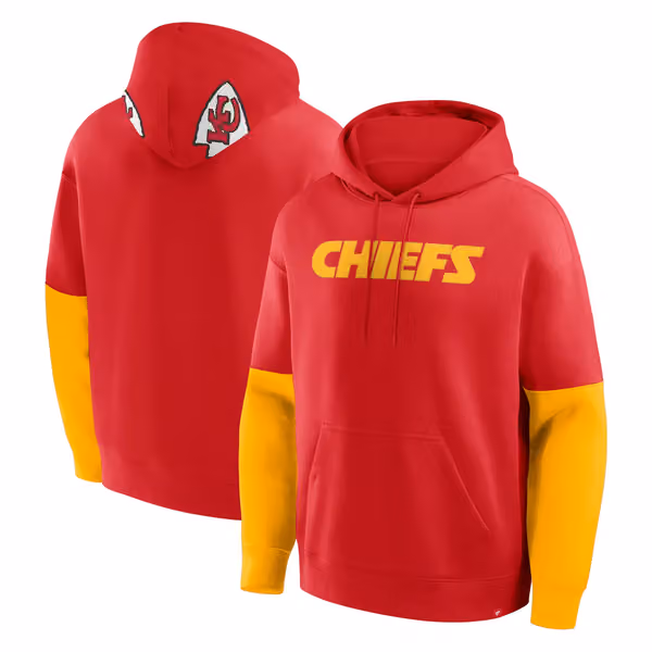 Kansas City Chiefs NFL Helmet Hoodie view 1