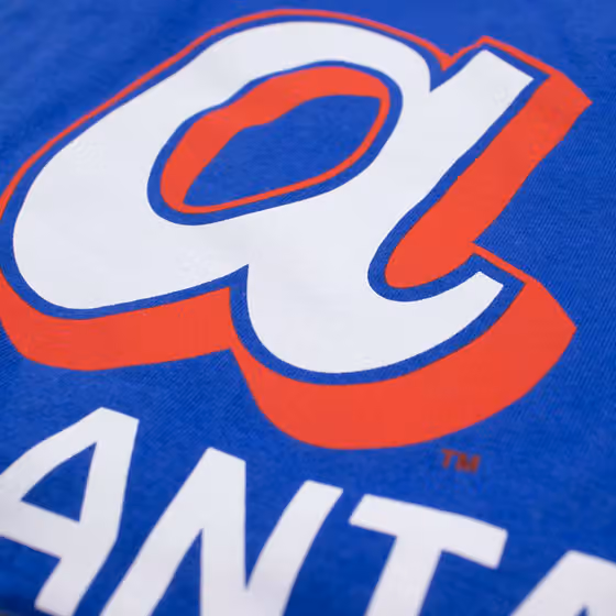Atlanta Braves City Connect Secondary MLB T-Shirt Blue view 3