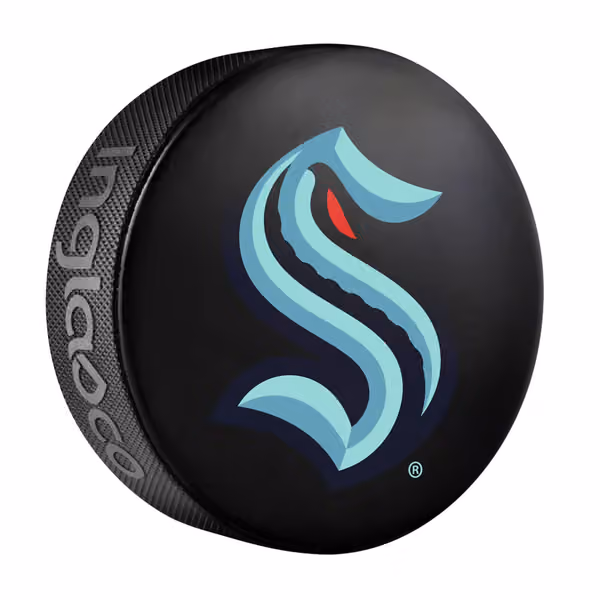 Seattle Kraken Logo Souvenir Collector NHL Puck view 1