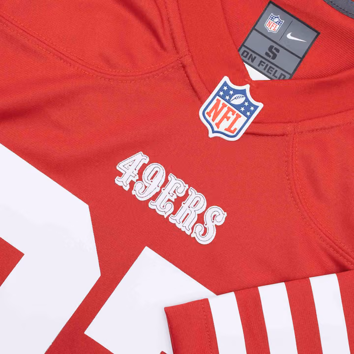 Nick Bosa #97 San Francisco 49ers Nike Game NFL Football Jersey Red view 5