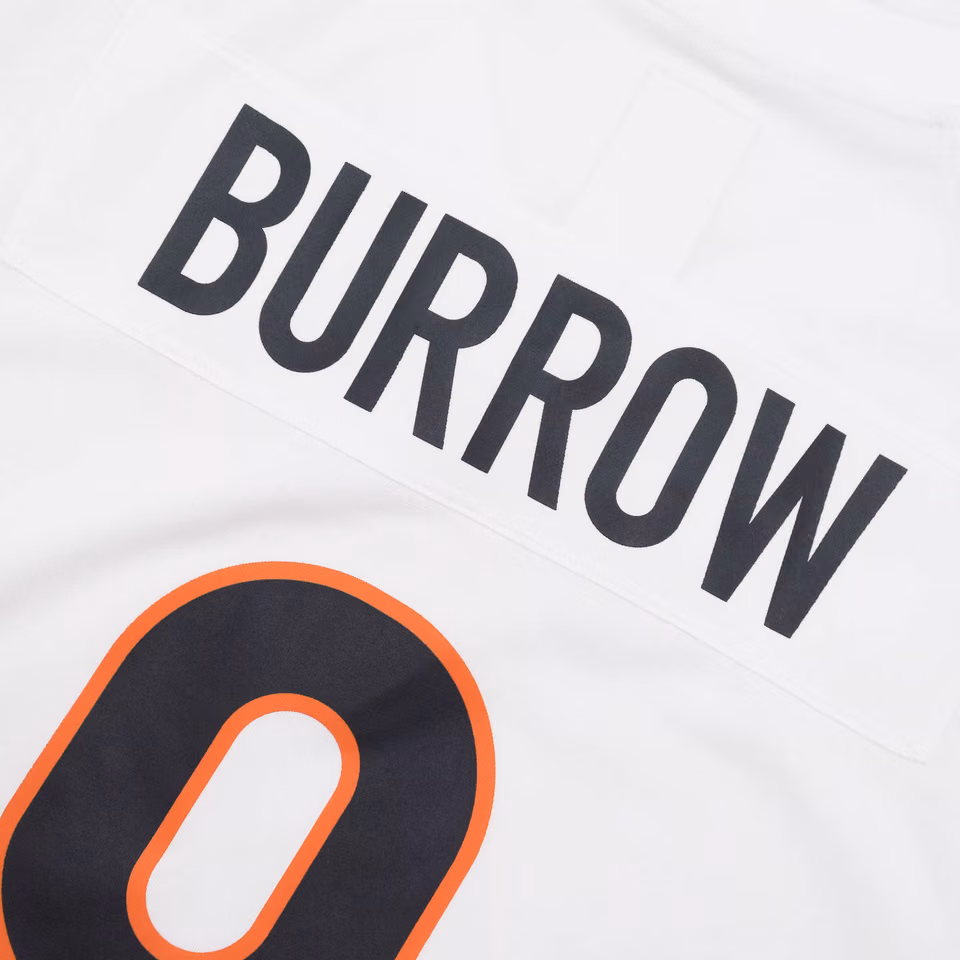 Joe Burrow #9 Cincinnati Bengals Nike Game NFL Football Jersey White view 4