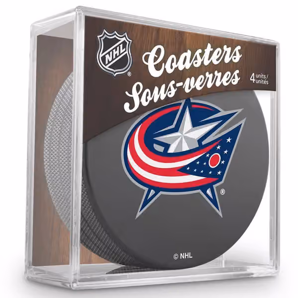 Columbus Blue Jackets NHL Puck Coasters (Set of 4) view 1