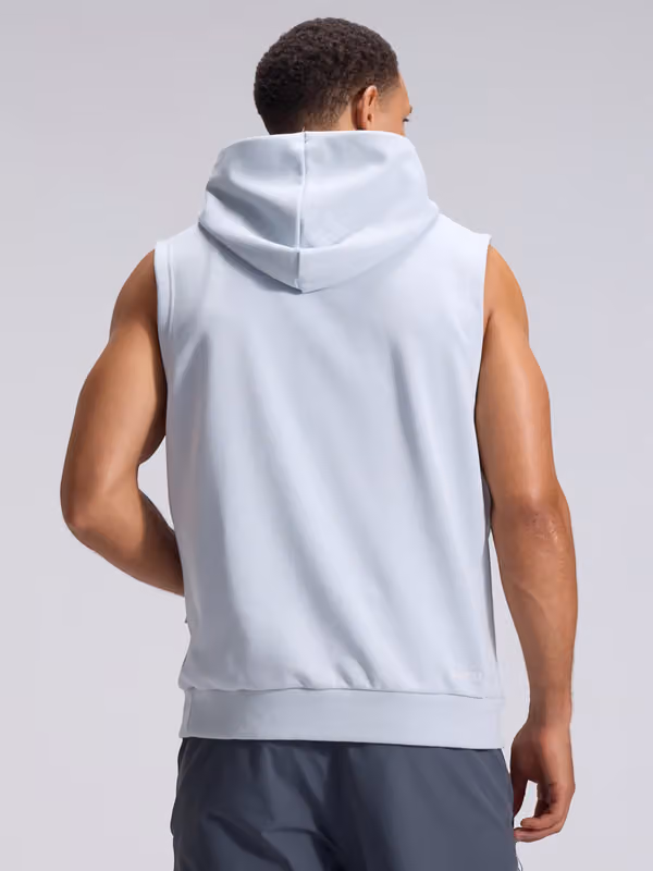Detroit Lions 2026 NFL Rivalries Sideline Sleeveless Hoodie Gray view 5